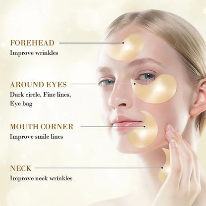 Golden Eye Patches - Shine and Intense Hydration